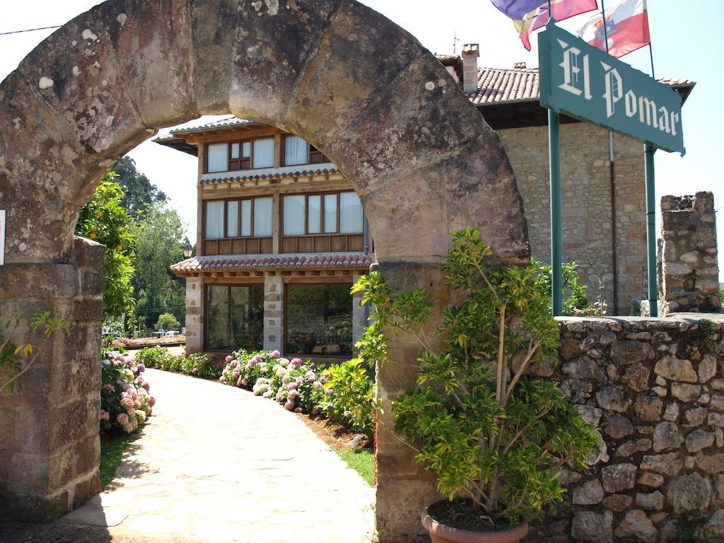 Hosteria El Pomar Novales Bagian luar foto
